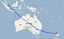 Singapore - Auckland